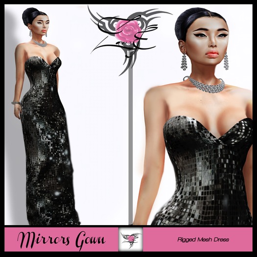 [ZE] Mirrors Gown {ONYX}