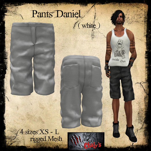 ::Chaly's:: Pants Daniel white 