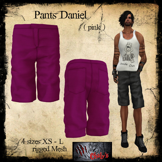 ::Chaly's:: Pants Daniel pink 