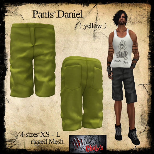 ::Chaly's:: Pants Daniel yellow 