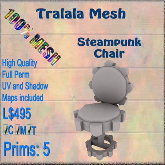 Steampunk Chair BOXED