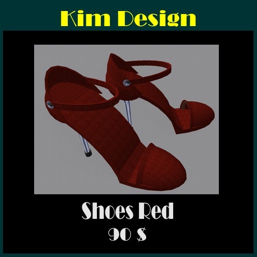 Kim Design - Shoes red