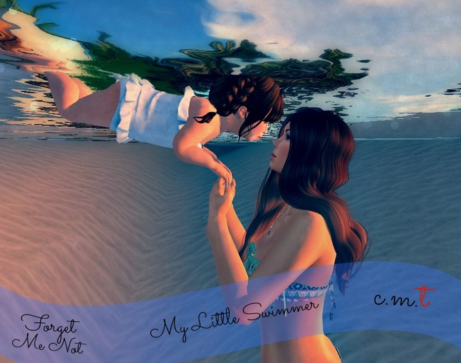 .Forget Me Not. My Little Swimmer