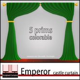 Dynamic Curtains - Emperor, sculpted castle curtains