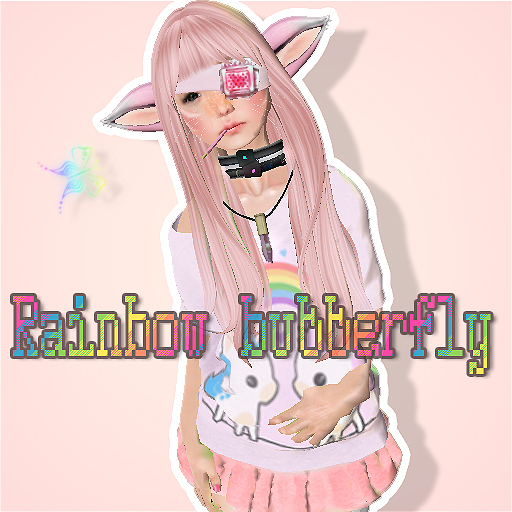 [P*]Single Rainbow Butterfly~