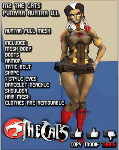F3 THECATS PUMYRA AVATAR MESH V.1.