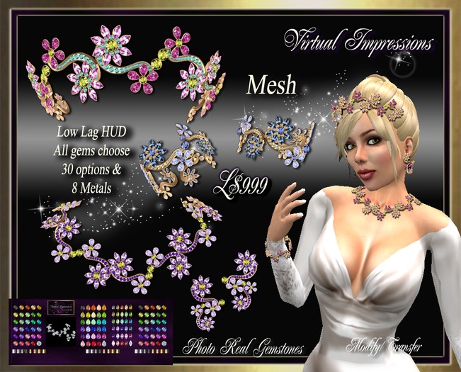 Virtual Impressions Frimon Texture Change Wedding Set