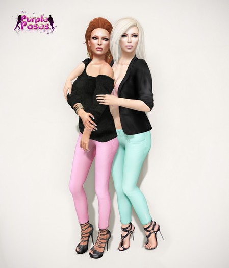 PURPLE POSES - Friends 81