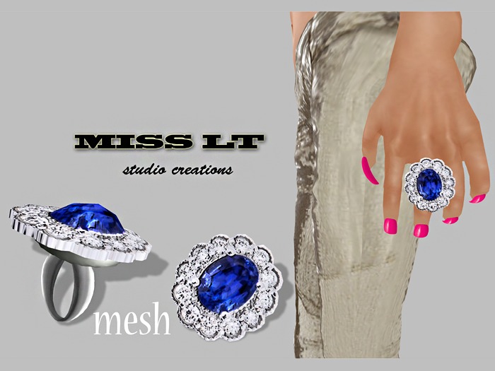::Miss Lt creations studio MESH DIAMOND RING