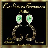 TST - JULIET RUBY EARRINGS YG