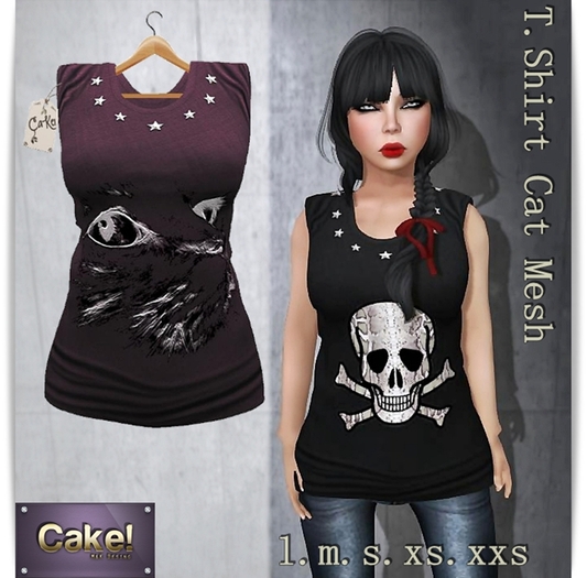 [[>CaKe!<]]T.Shirt Cat-Mesh