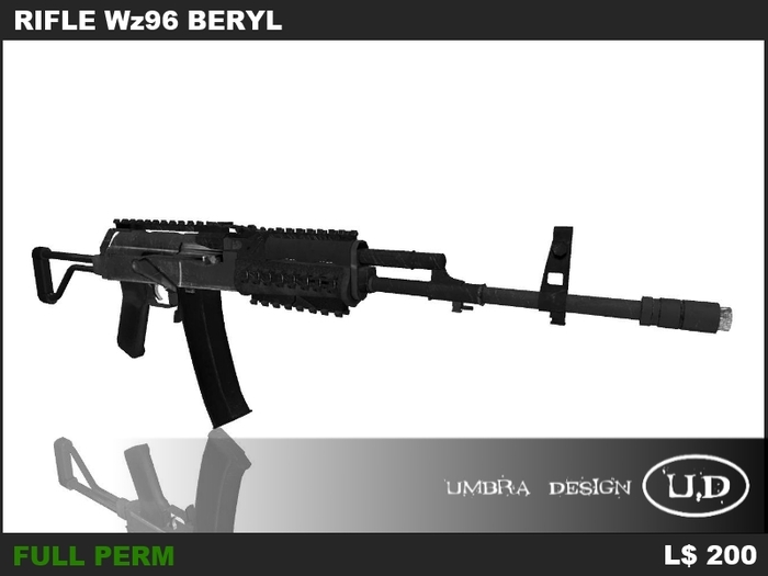 Umbra Design - Rifle Wz96 Beryl (FULL PERM MESH)