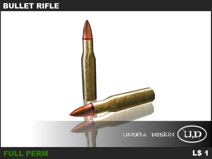 Umbra Design - Bullet Rifle (FULL PERM MESH)