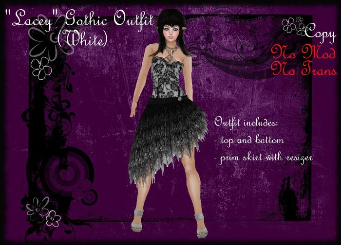 ~SPC~ Lacey Gothic-White