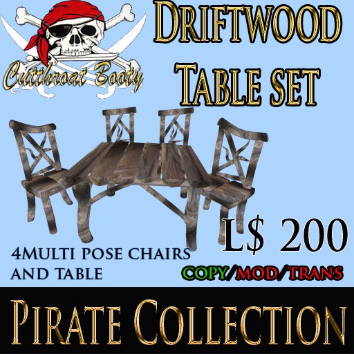 CS Dritwood tabe set (Boxed)