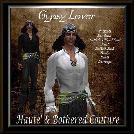 Haute' & Bothered Couture Presents:  "GYPSY LOVER" 