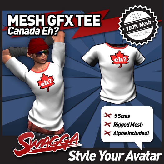 [SWaGGa] GFX Tee Canada Eh BX