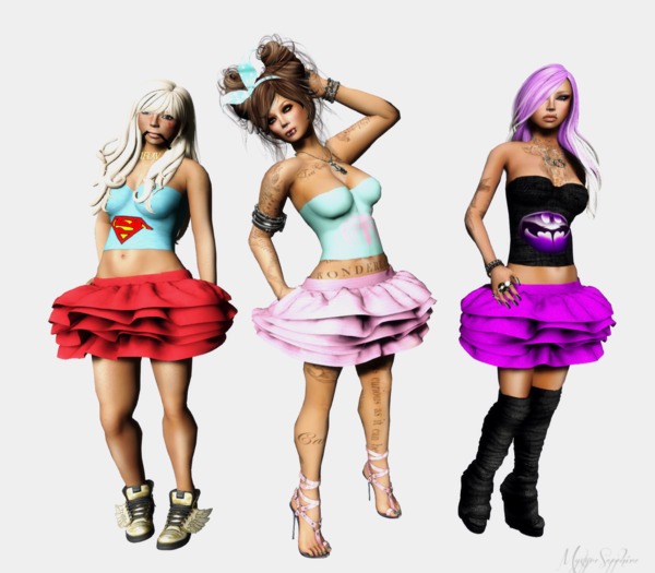 ::MS Designs:: Superhero Tutu Demo