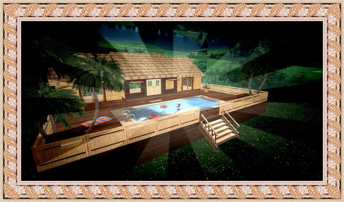 GRAND TIKI ET PISCINE