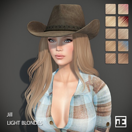 TRUTH HAIR Jill (Mesh Hair) - light blondes