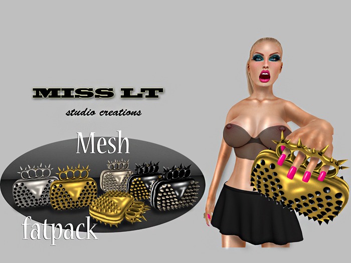 ::Miss Lt creations studio Espinhosa mesh cluth fatpack