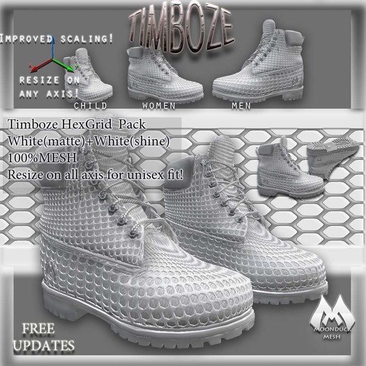 TIMBOZE_HexGrid-White+