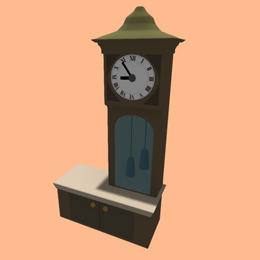 Pony Canterlot Grandfather Clock