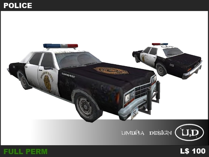 Umbra Design - Police (FULL PERM MESH)