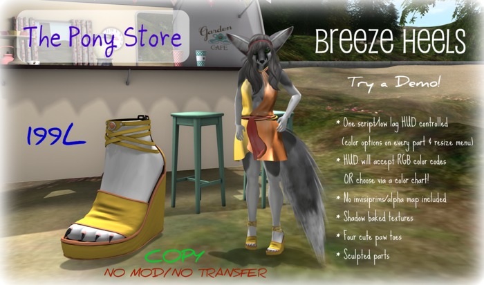 The Pony Store - Breeze Heels - BOXED