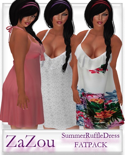 ZaZou Mesh Summer Ruffle Fatpack 3