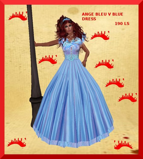 ANGE BLEU DRESS VERSION PINK
