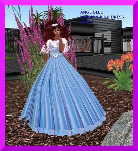 ANGE BLEU DRESS VERSION PINK