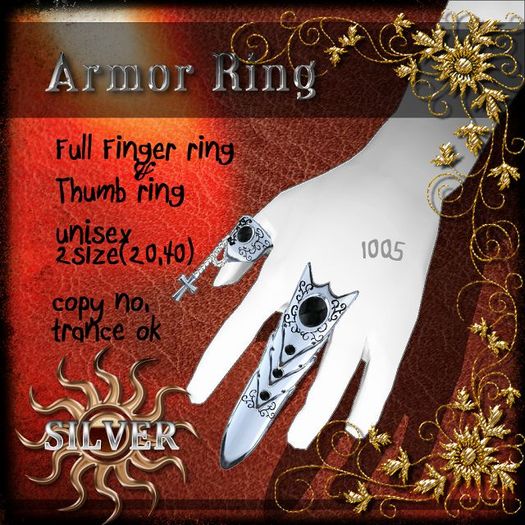 Armor Ring(silver)-1005