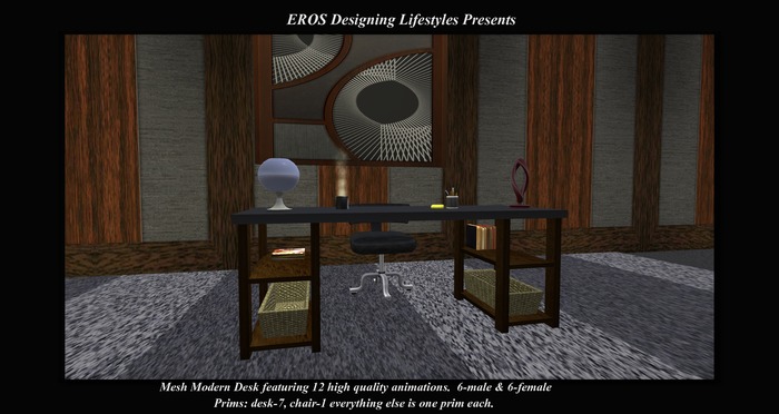 [EROS] Mesh Desk Boxed