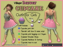 (Bearwear Cupcake Outfit)