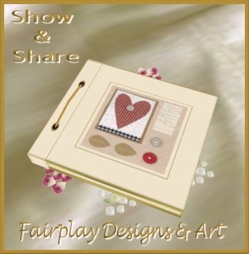 *FDA* Scrapbook Show & Share Album*TOUCH ME*