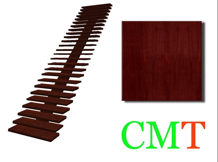 floating steps tall rosewood