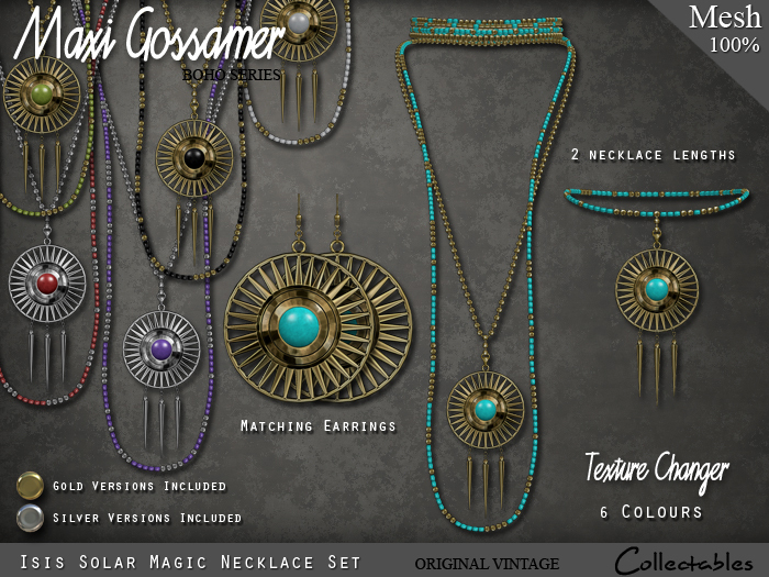 Necklace - Isis Solar Magic