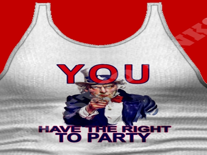 party tank UNISEX