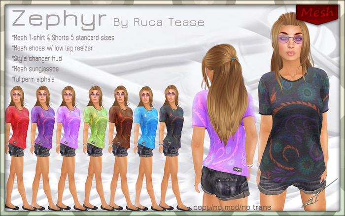 Zephyr mesh outfit