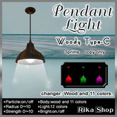 Pendant Light woody A