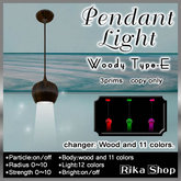 Pendant Light woody A