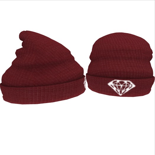 [Gold] Beanie Red Diamond