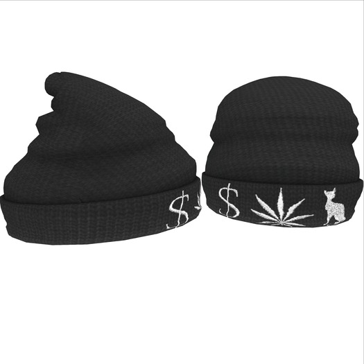 [Gold] Money weed cat Grey