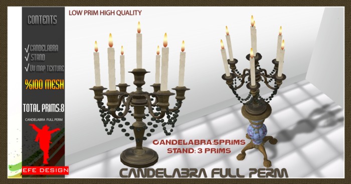 Candelabra Full Perm