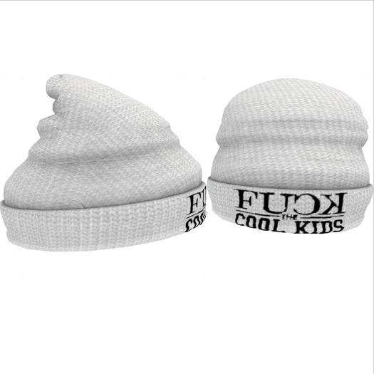 [Gold] Fvck the cool kids White