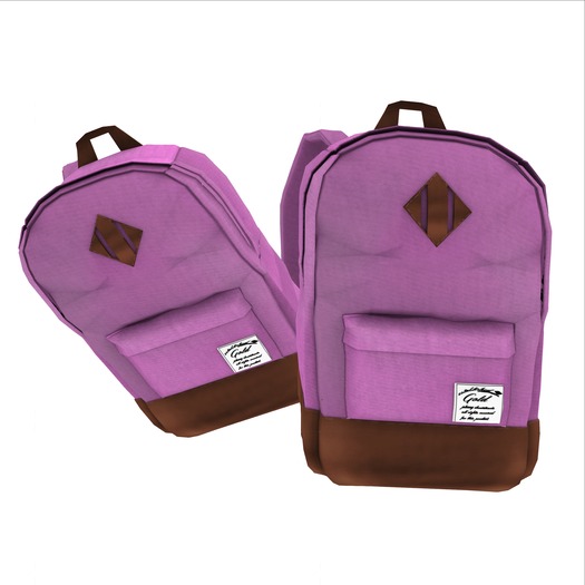 [Gold] Heritage backpack Pink