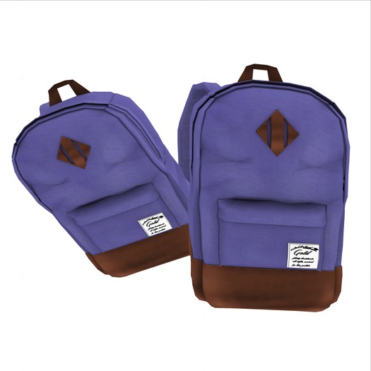 [Gold] Heritage backpack Purple