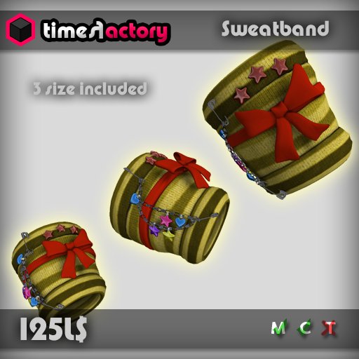 [TF]~Sweatband [Yellow/Red]