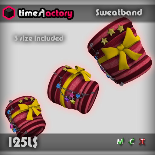 [TF]~Sweatband [Red/Yellow]